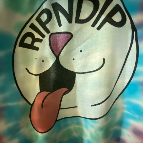 RIPINDIP HOODIE Tie-Dye Size Large - Picture 8 of 8